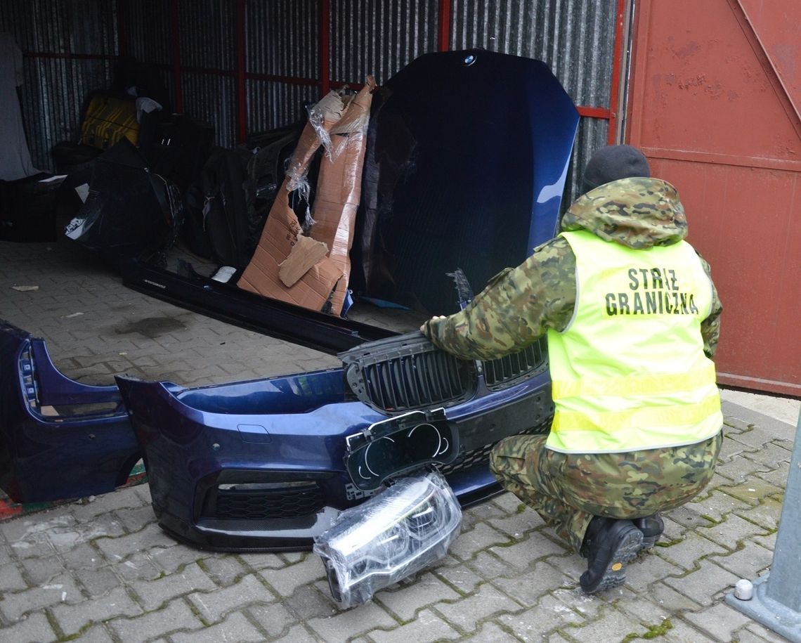 Hrebenne: Części z kradzionego BMW nie przejechały przez granicę