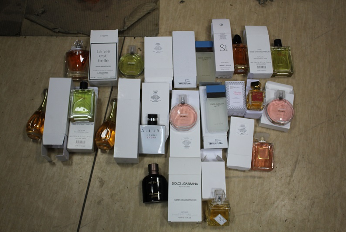 Hrebenne: Przemyt kosmetyków i perfum udaremniony 
