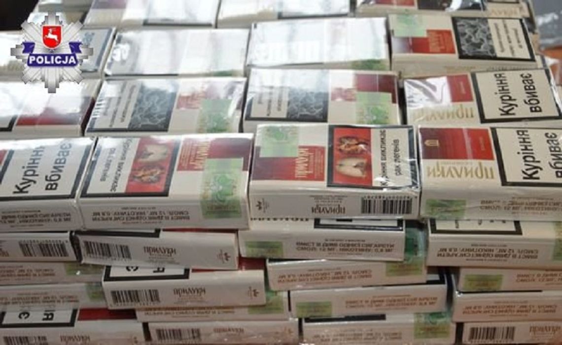 Hrubieszów: 100 paczek papierosów w workach na śmieci