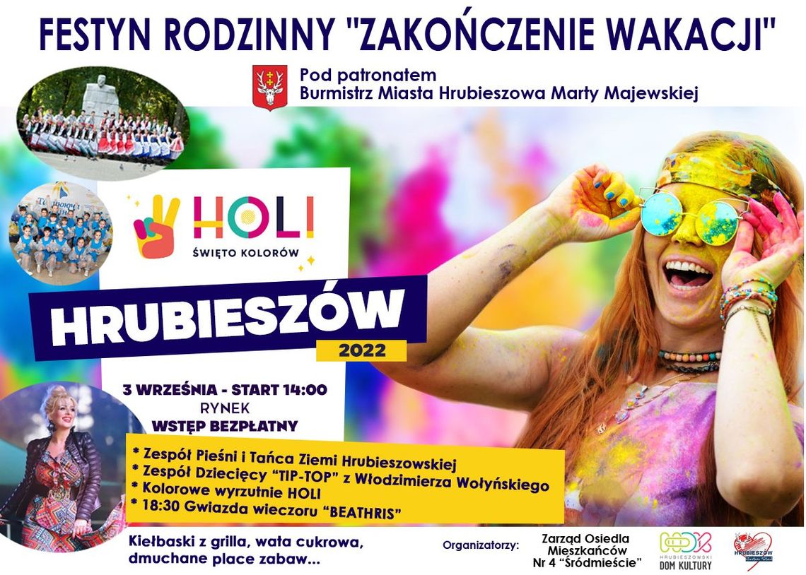 Hrubieszów: Będzie festyn na pożegnanie z wakacji