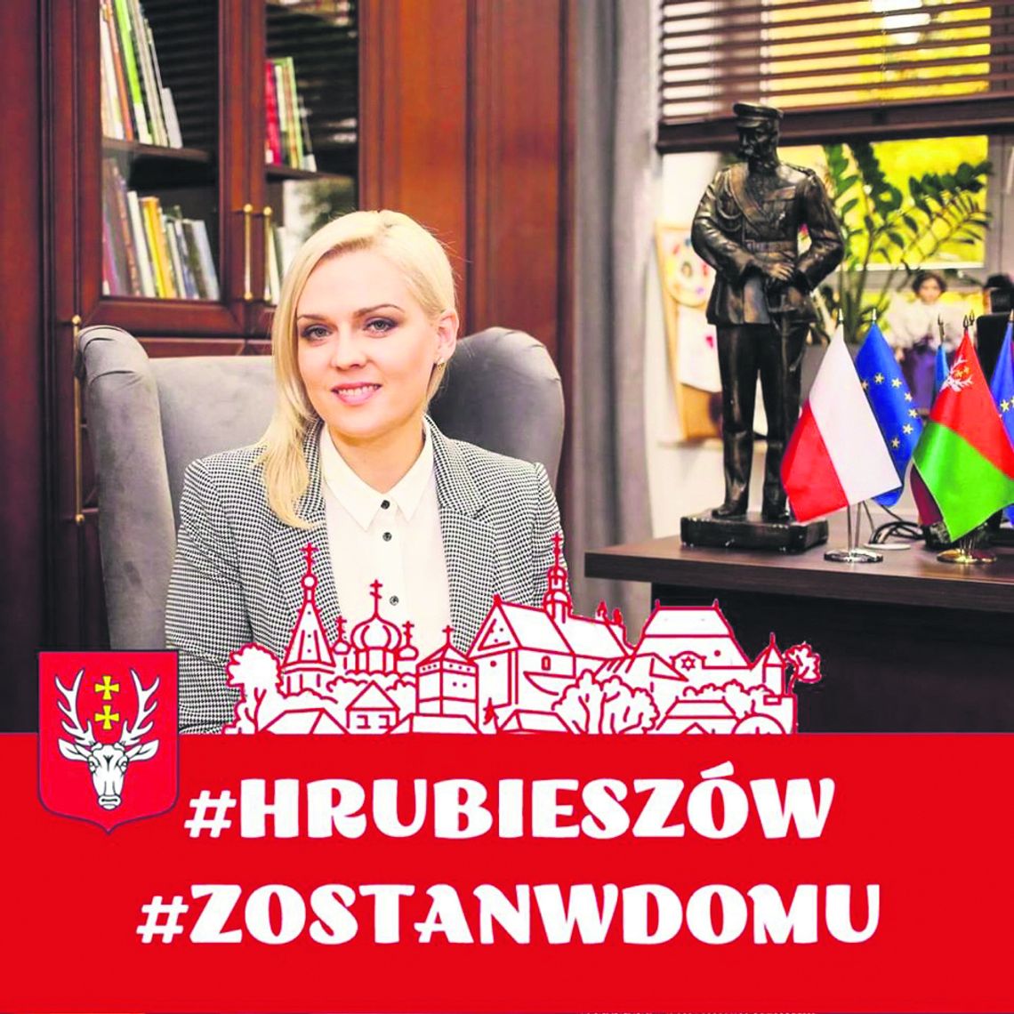 Hrubieszów: Burmistrz Majewska: Nie ruszam się z domu (TYLKO W GAZECIE)