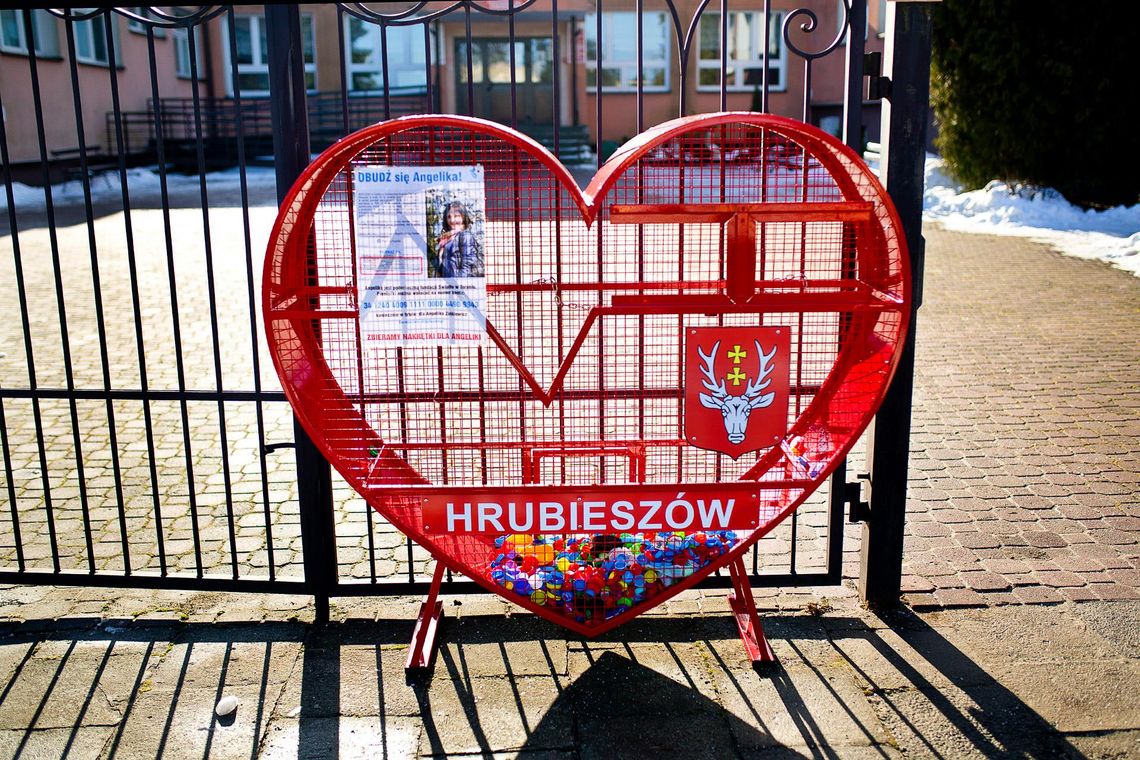 Hrubieszów: Coraz więcej charytatywnych serc na nakrętki