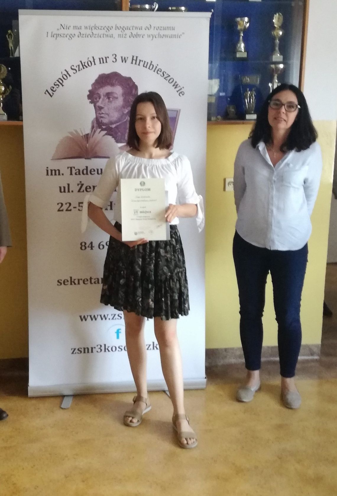 Hrubieszów: Kinga Wróblewska z Kościuszki zdobyła stypendium