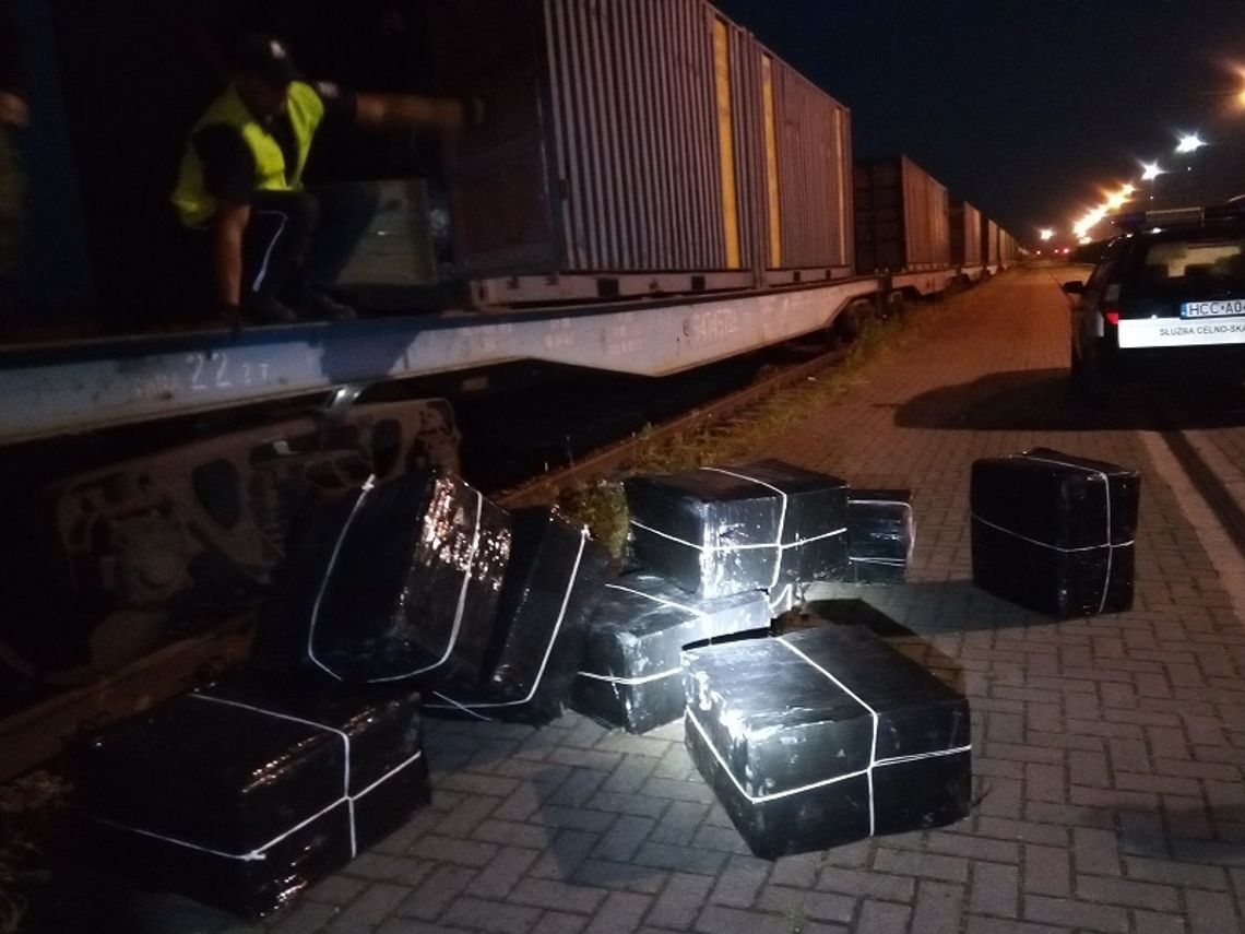 Hrubieszów: Kontrabanda przyjechała pociągiem