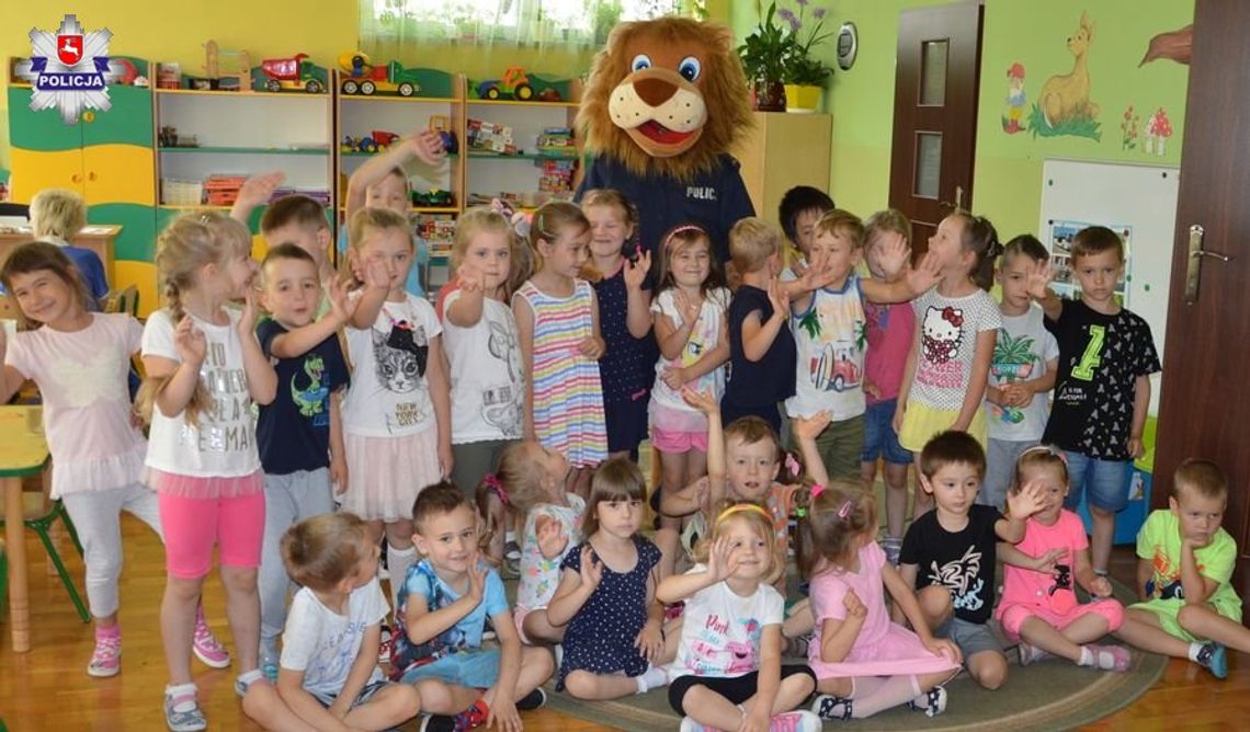 Hrubieszów: Leonek u maluchów z Miejskiego Przedszkola nr 2