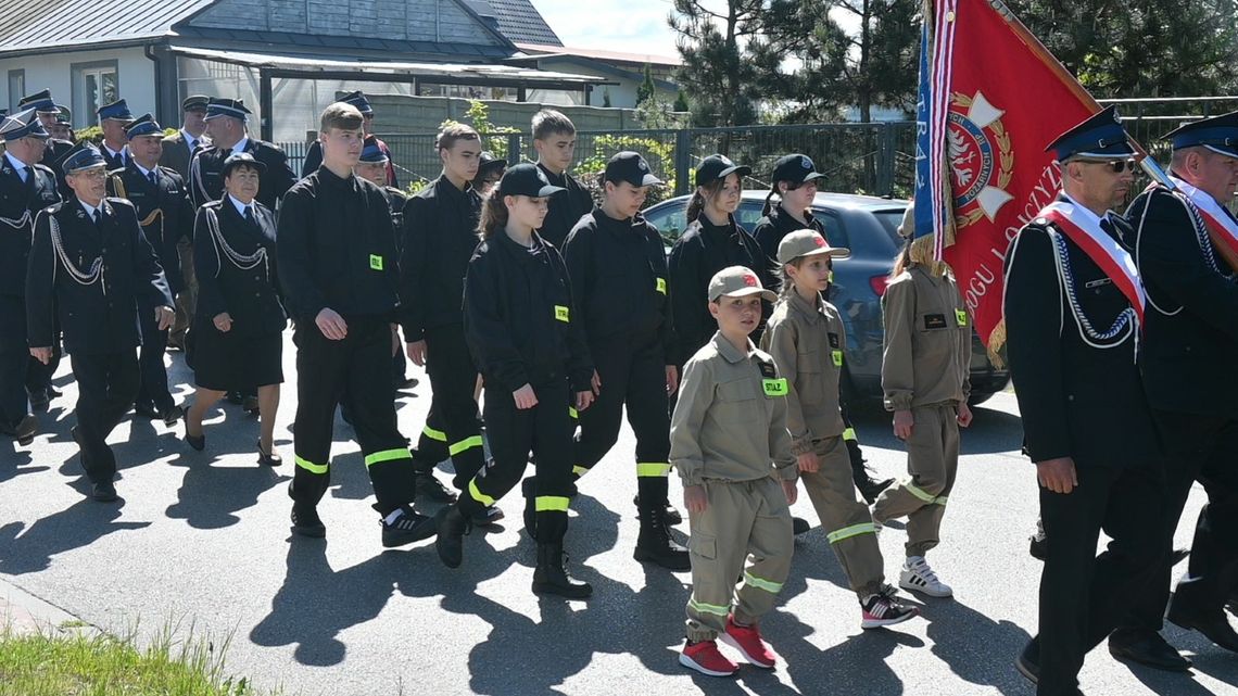 Z placu komendy rozpoczęto przemarsz ulicami Hrubieszowa w kierunku miejscowego Sanktuarium Matki Bożej Sokalskiej.