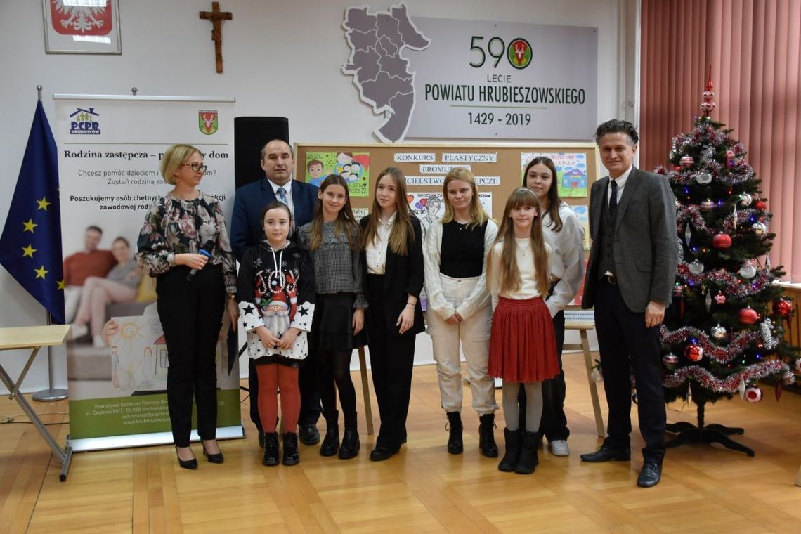 W połowie grudnia w Hrubieszowie odbyło się spotkanie opłatkowe rodzin zastępczych.