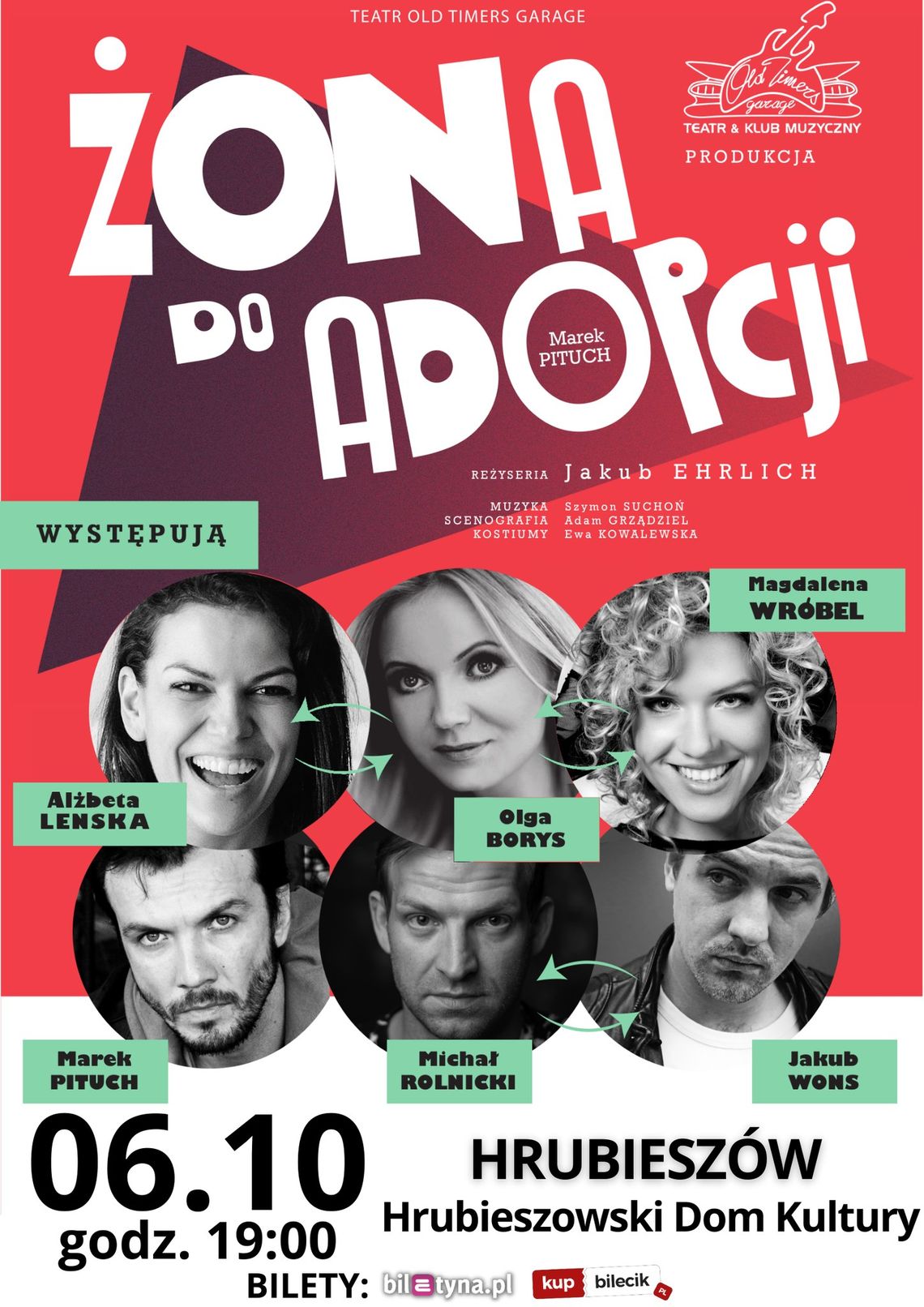 Hrubieszów: Spektakl "Żona do adopcji" na scenie HDK