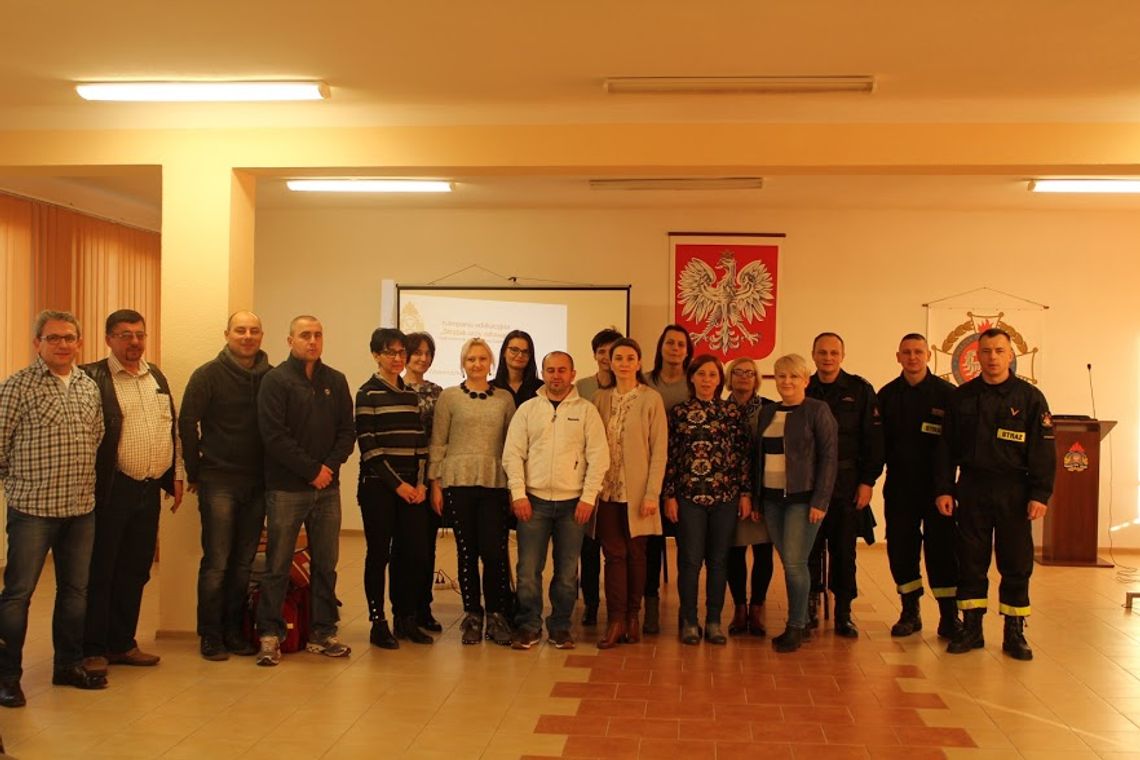 Hrubieszów: Strażacy wyszkolili nauczycieli