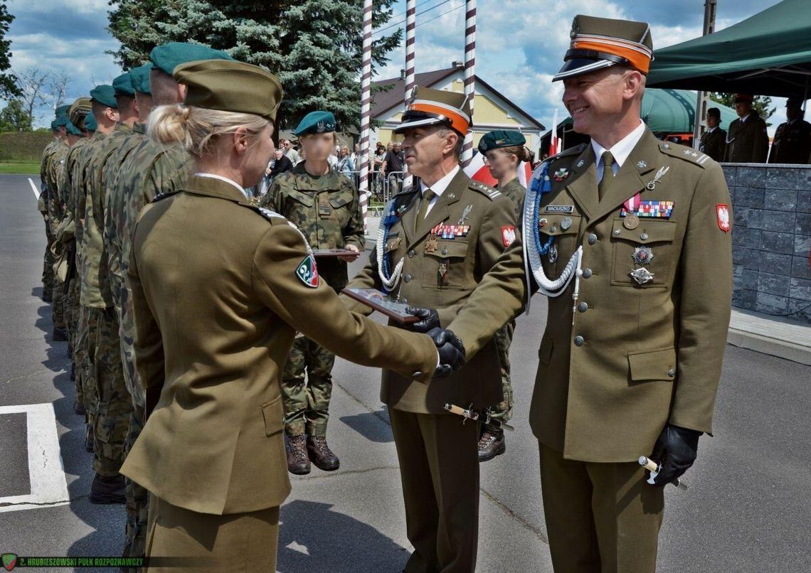 Pułkowe święto zwiadowców w Hrubieszowie.