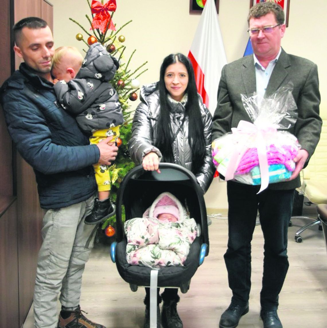 Ma na imię Pola i jest pierwszym dzieckiem, jakie urodziło się w 2024 roku w Szpitalu Powiatowym w Hrubieszowie.