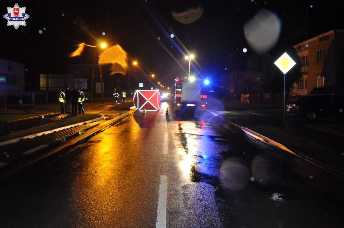 Hrubieszów: Tragiczny wypadek na ul. Dwernickiego. Nie żyje 59-letnia kobieta