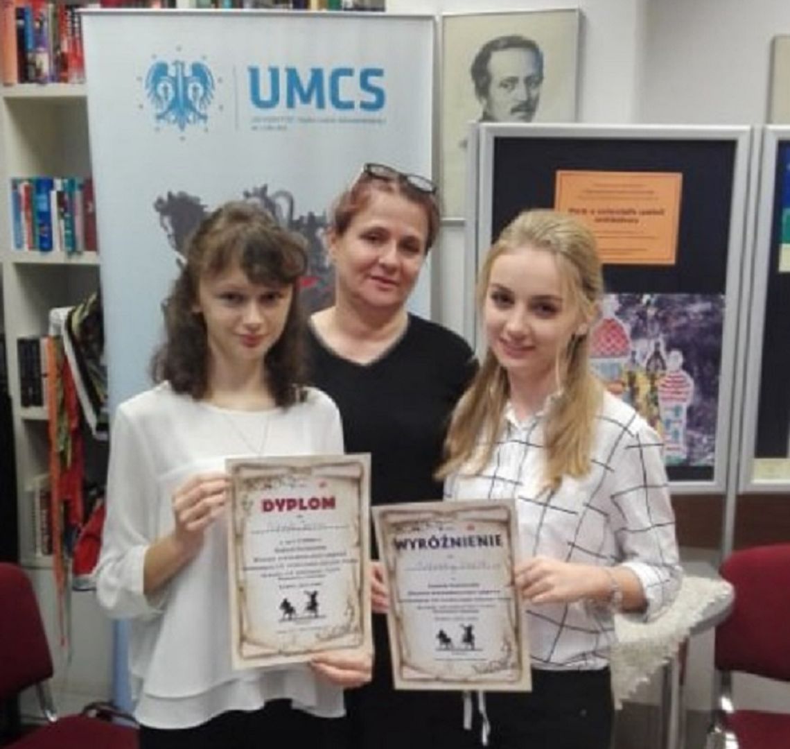 Hrubieszów: Uczennice Staszica laureatkami konkursu na UMCS