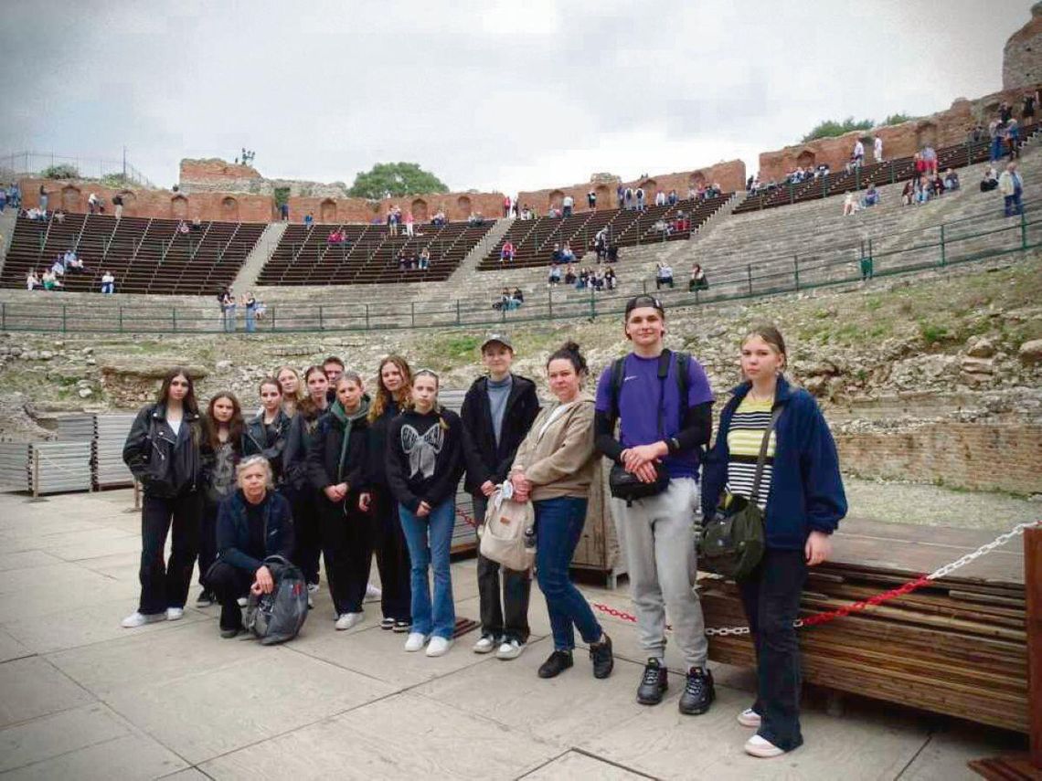 Uczniowie hrubieszowskiego „Staszica” zwiedzili m.in. Palermo, Syrakuzy, wulkan Etna, malowniczą Taorminę oraz historyczną Ortygię.