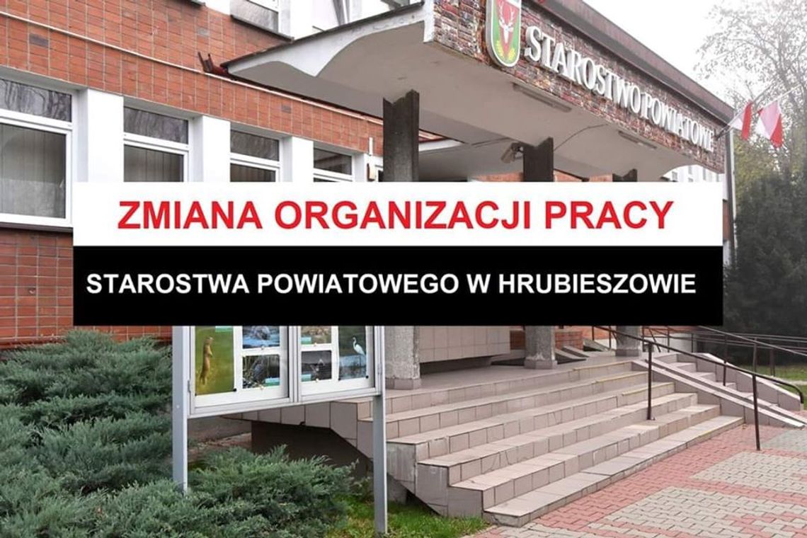Hrubieszów: Urząd Miasta zamknięty. Wchodzą tylko pracownicy
