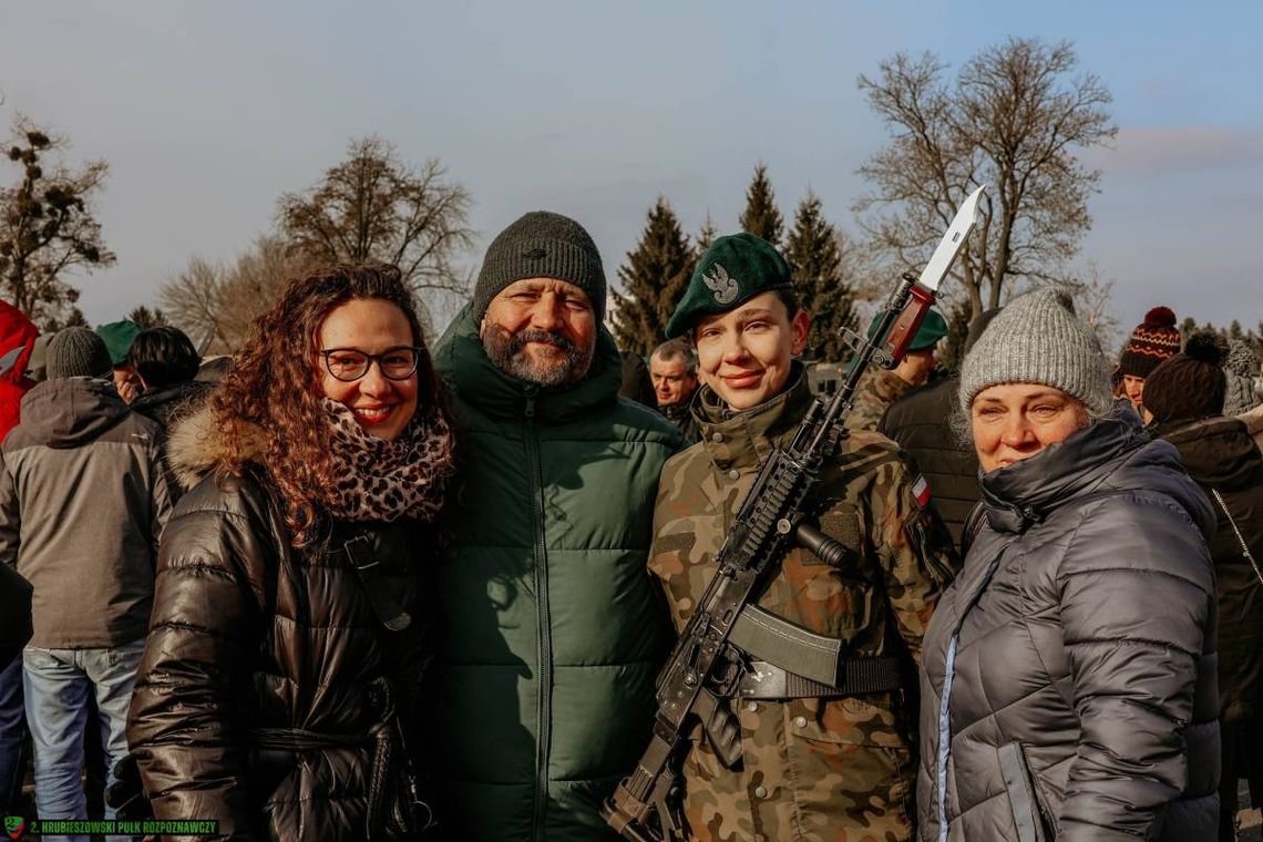 Przysięga wojskowa w Hrubieszowie.
