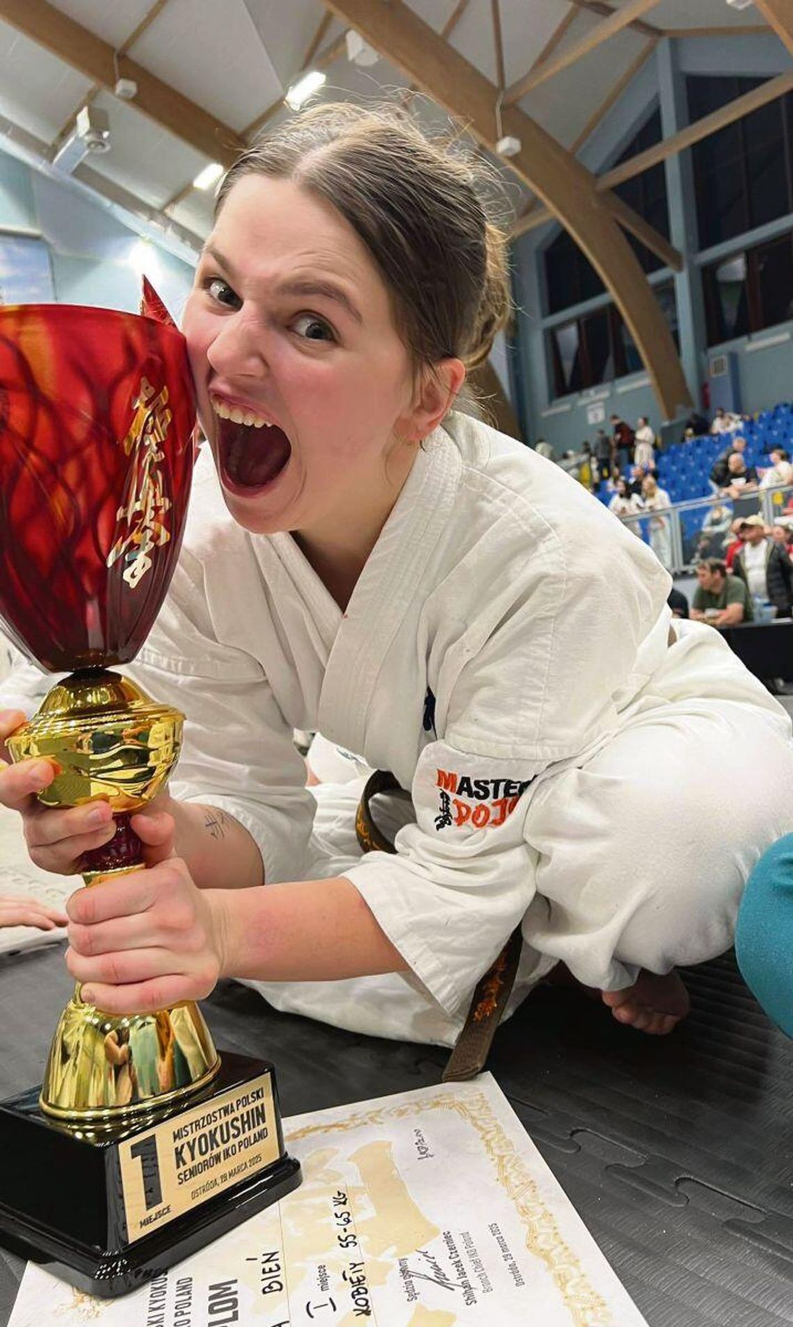 Tegoroczny start na Mistrzostwach Polski był jednym z najlepszych w moim życiu – nie kryje radości Matylda Bień.