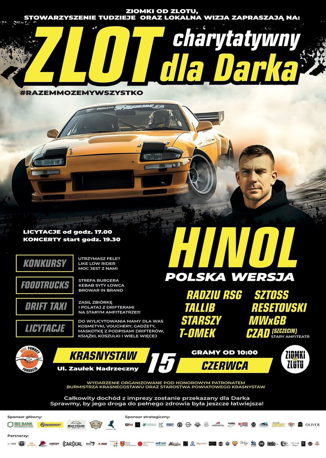 III Charytatywny Zlot Motoryzacyjny dla Darka w Krasnymstawie