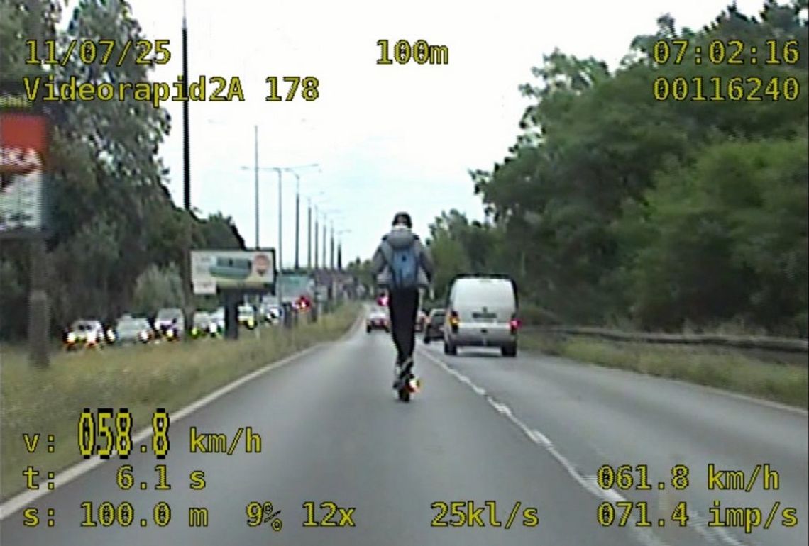 Ile może pędzić e-hulajnoga? Ten film pokazuje, że bardzo szybko [WIDEO]