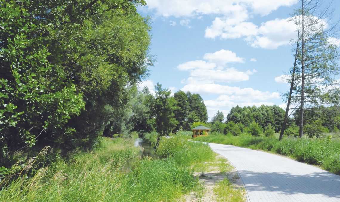 Inwestycja samorządowa: Budowa ścieżki pieszo-rowerowej wzdłuż rzeki Wieprz