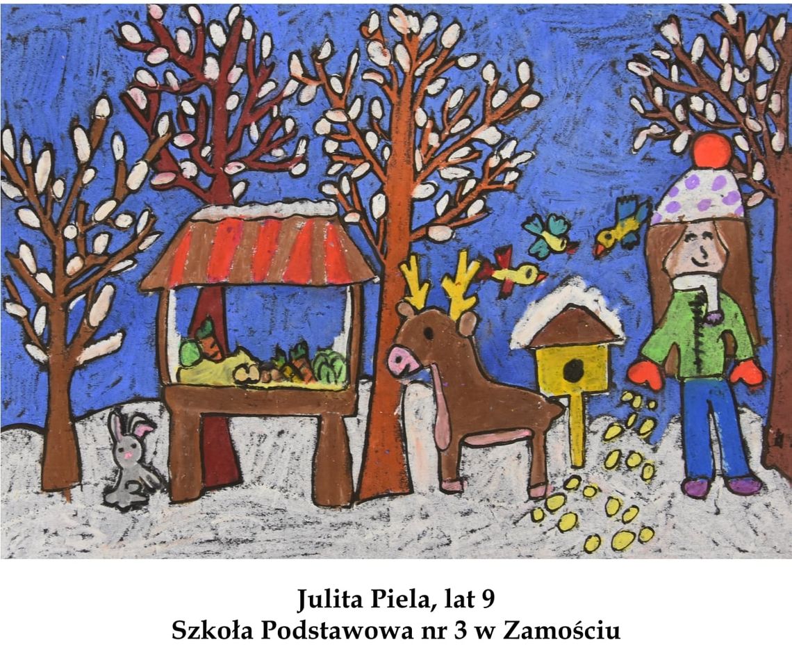 Jakie piękne rysunki! Dzieci dostały za nie nagrody Jakie piękne rysunki! Dzieci dostały za nie nagrody