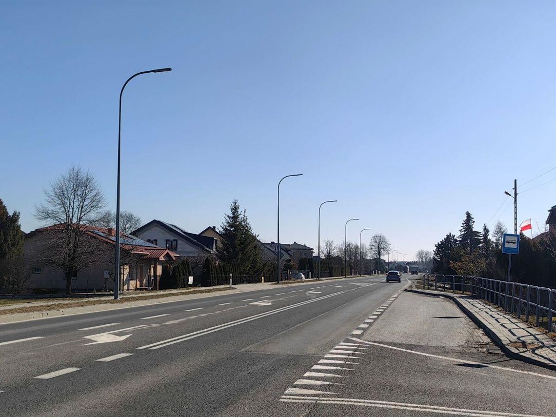 To kolejna inwestycja związana z rozbudową oświetlenia w gminie Łabunie.