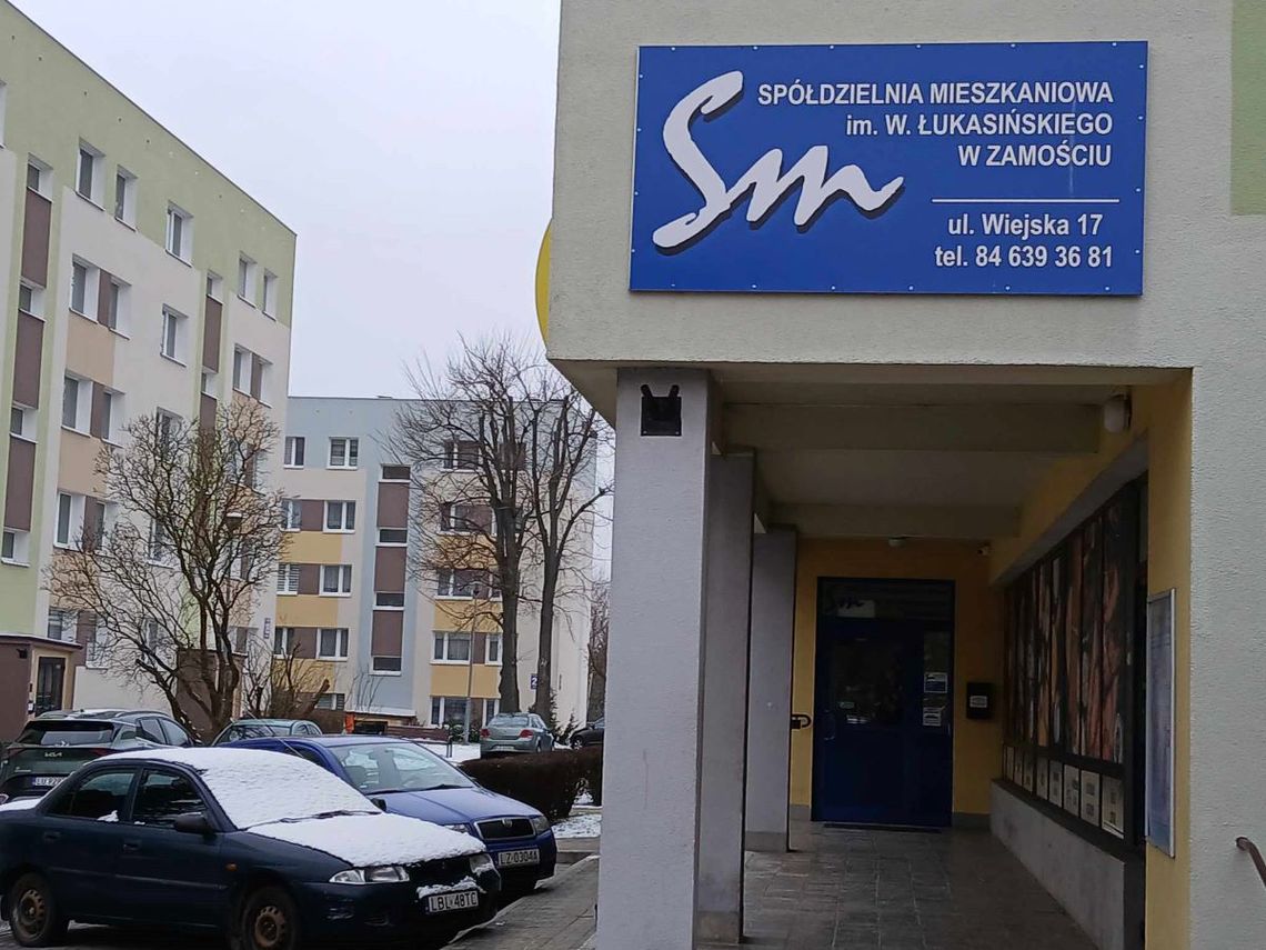 SM im. W. Łukasińskiego to największa spółdzielnia mieszkaniowa w Zamościu. Ma nowego prezesa.