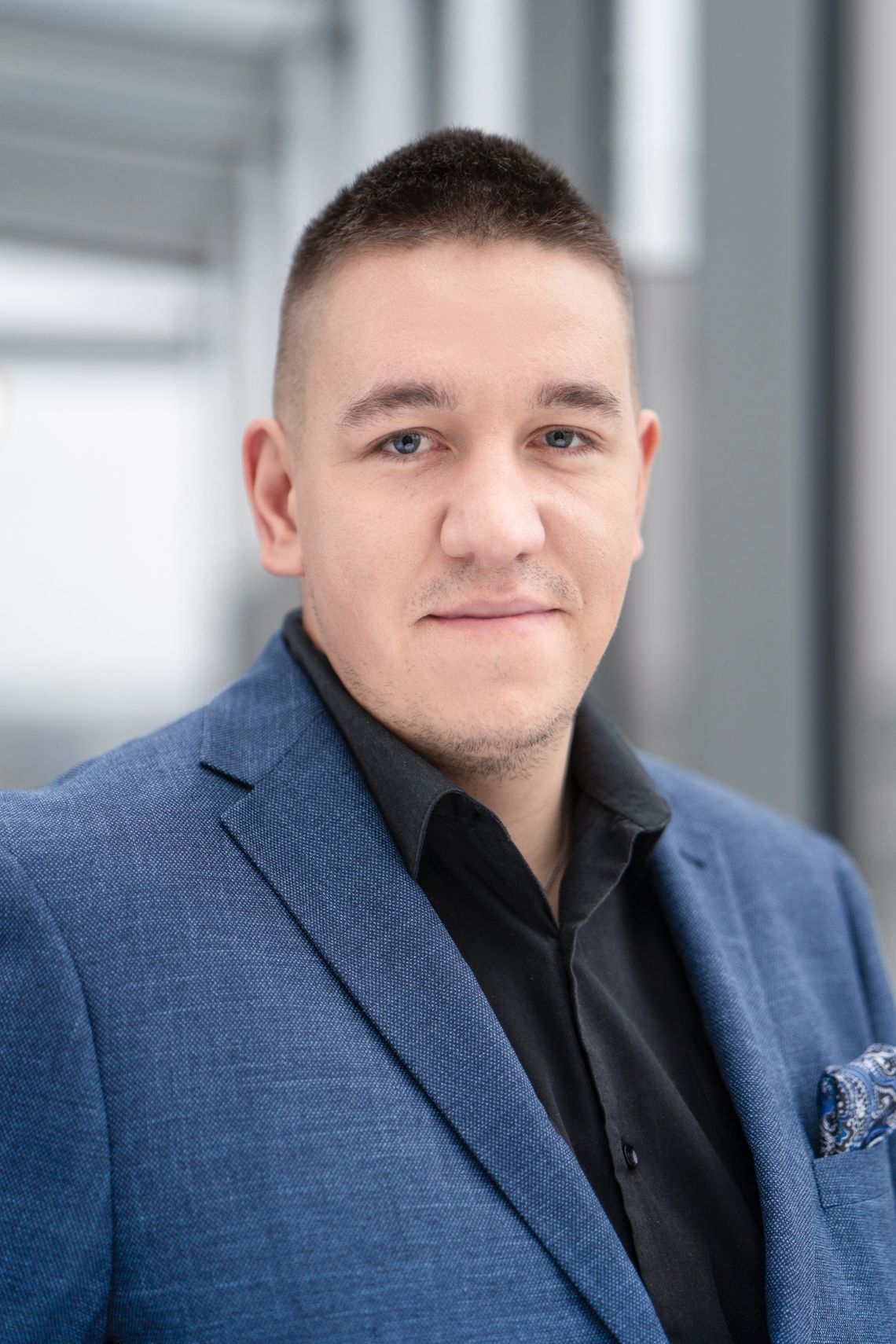 Kamil Kwaśniak, kierownik projektu w Res Global Investment, odpowiedzialny za inwestycje farm wiatrowych na Lubelszczyźnie.