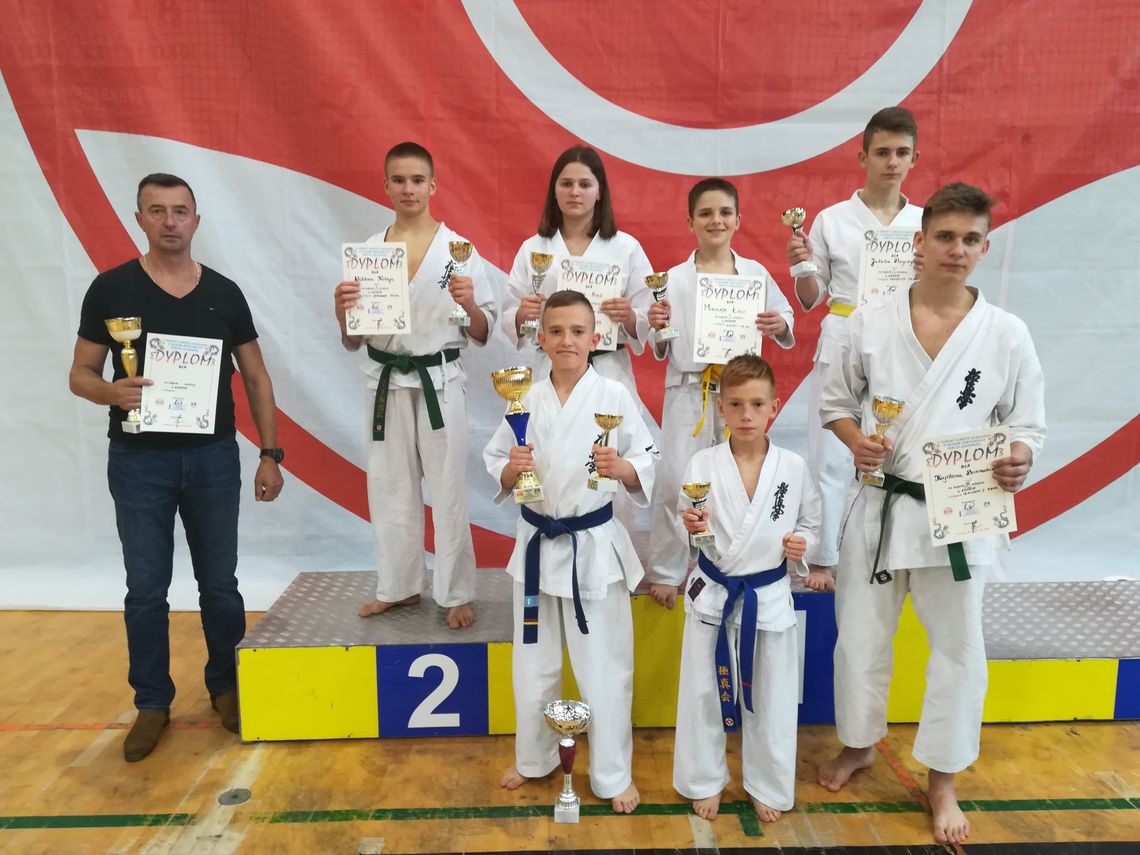 Karatecy z Zamościa na podium w Ciechanowie