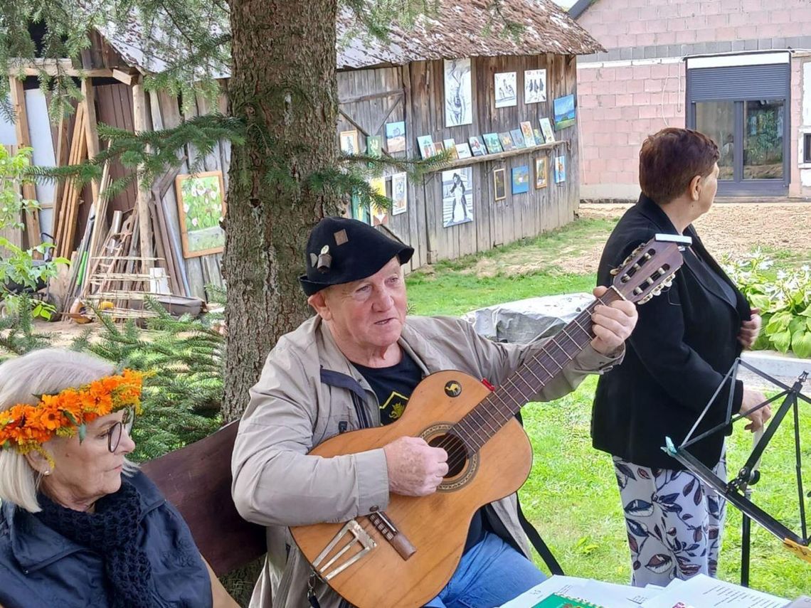Na artystów i gości czekała Bożena Wysok-Gańska wraz z mężem Marcinem.