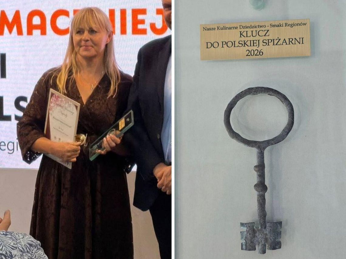 Polska Izba Produktu Regionalnego i Lokalnego przyznała nagrodę honorową „Klucz do Polskiej Spiżarni” Annie Kuśmierczak-Kuceł, właścicielce karczmy rybnej Karpiówka w Bełżcu.