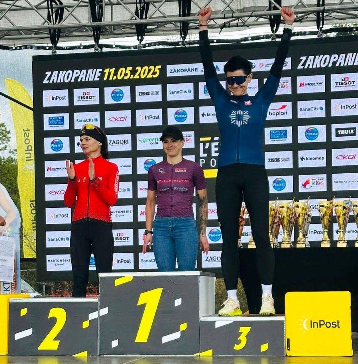 Monika Mazur, policjantka z Zamościa, uczestniczyła w kolarskich zmaganiach historycznego wyścigu L’Étape Poland by Tour de France – Zakopane 2025.