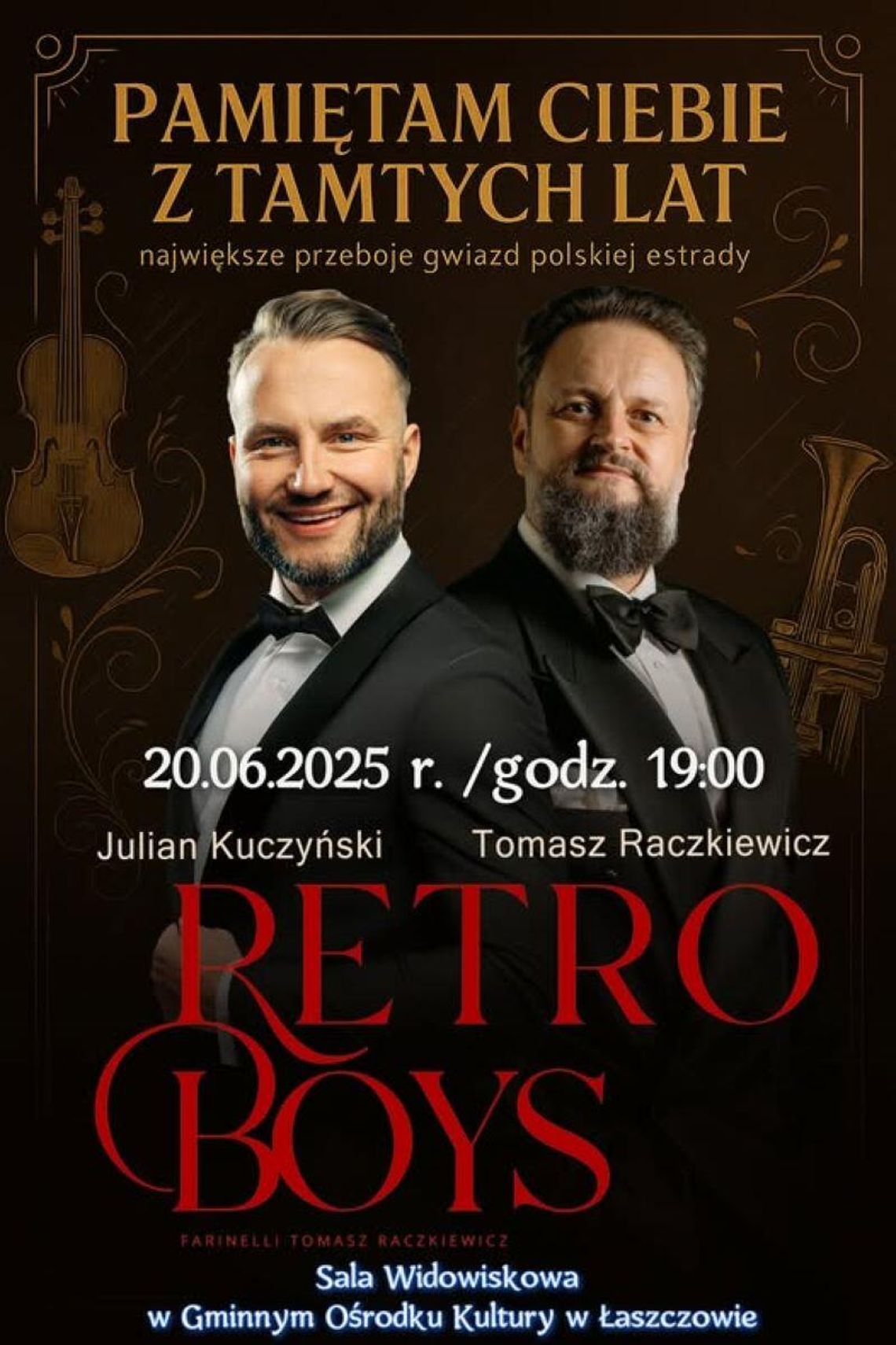 Koncert Retro Boys zainauguruje Dni Łaszczowa.