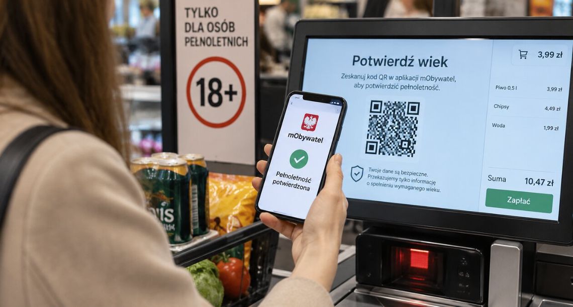 Koniec czekania na pracownika przy kasie? Wiek potwierdzi mObywatel Kasa wymaga potwierdzenia pełnoletności, a klient musi czekać na pracownika. Polski startup Provaid chce ten problem rozwiązać za pomocą aplikacji mObywatel.