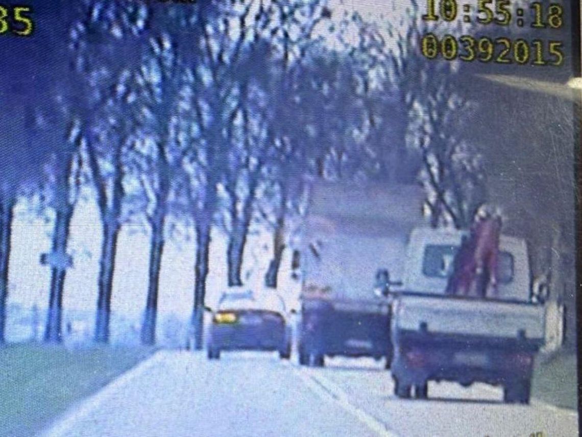 Nonszalanacja i brawura 59-letniego kierowcy z Ukrainy mogła się zakończyć tragicznie.