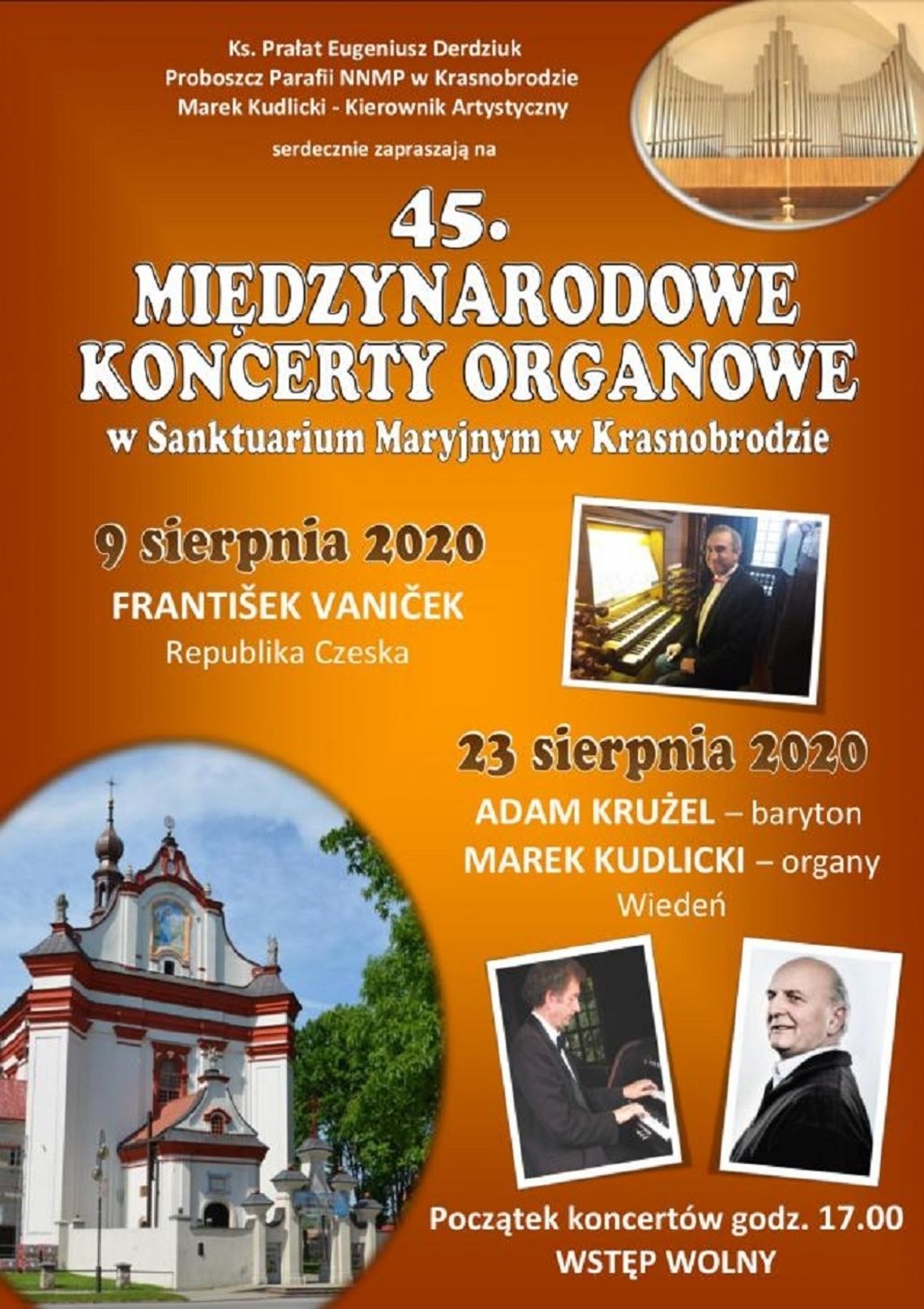 Krasnobród: Koncerty organowe w Sanktuarium
