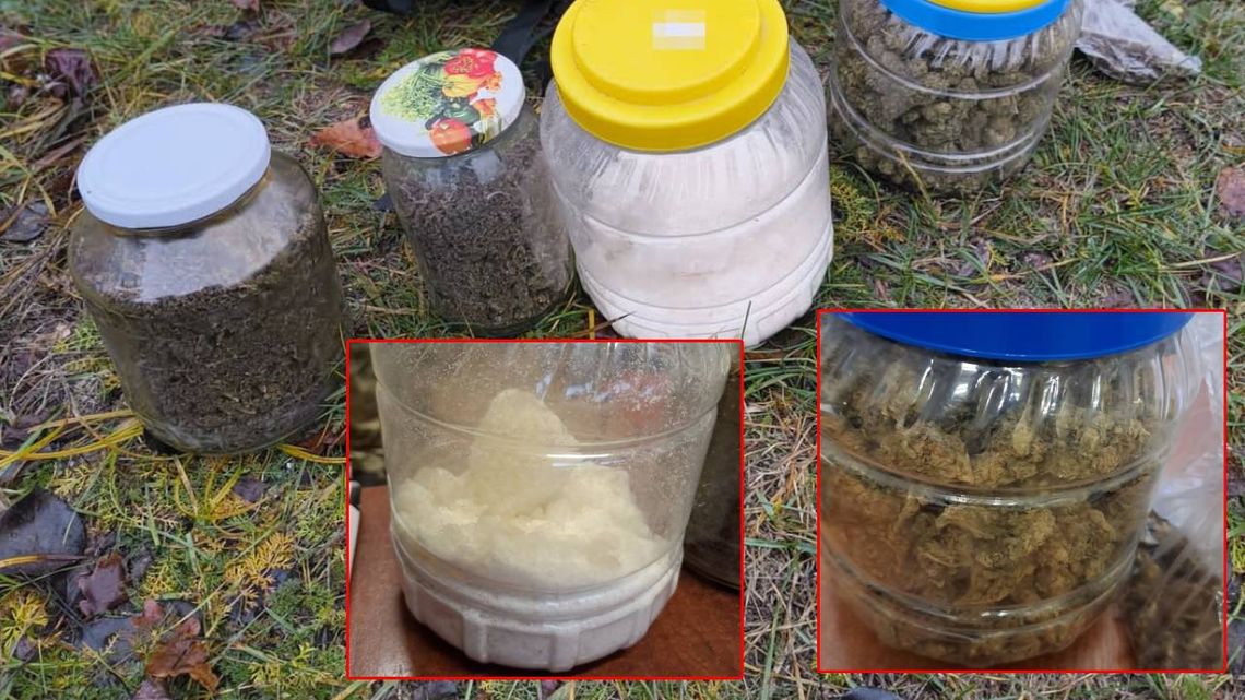 Podczas przeszukania miejsca zamieszkania 37-latka znaleźli ponad 600 gramów marihuany i prawie 850 gramów klefedronu.