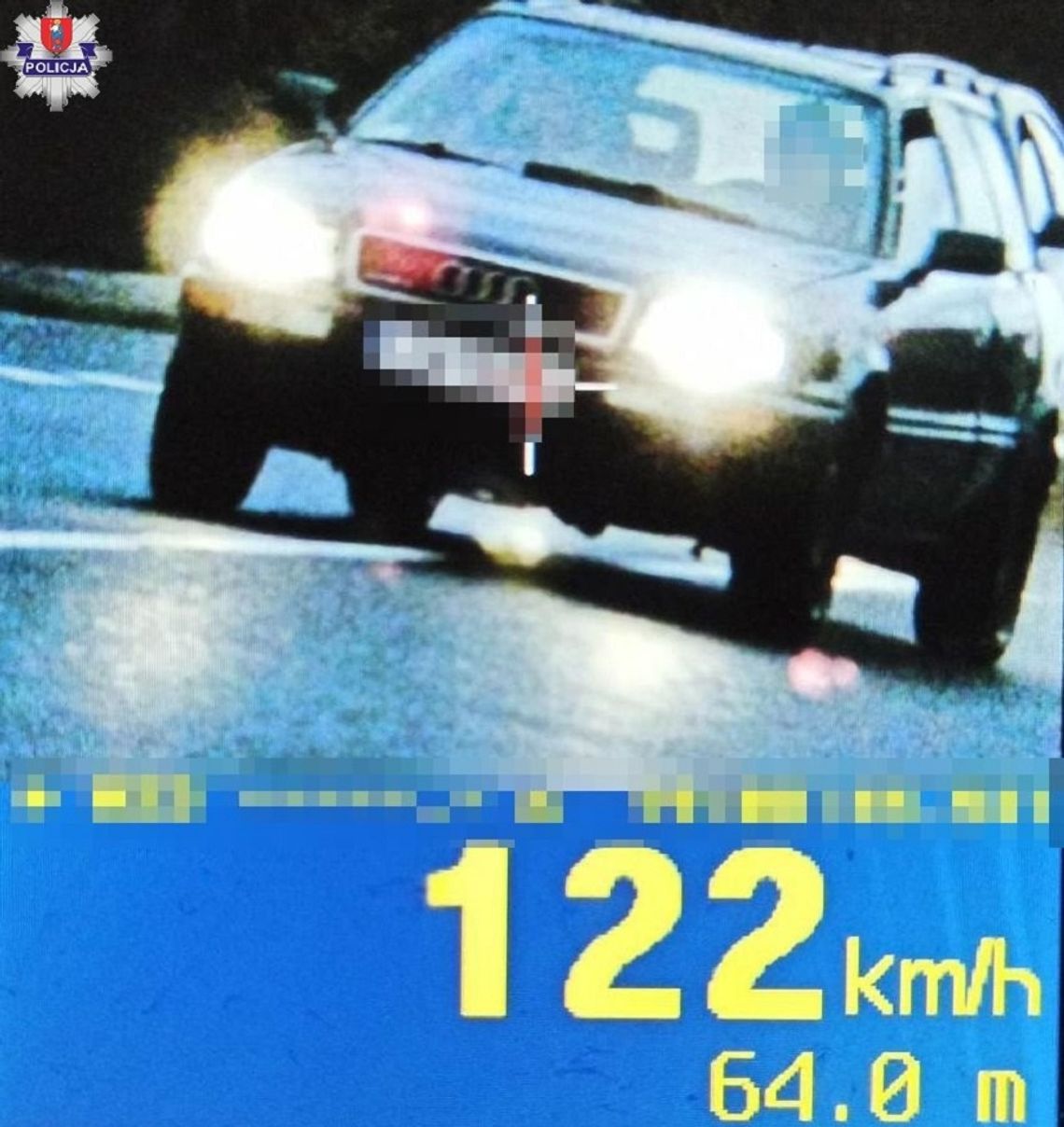 Za znaczne przekroczenie dozwolonej prędkości w Łabuniach 33-latek stracił prawo jazdy.