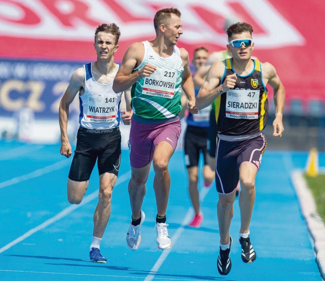 Lekkoatletyka: Nowa życiówka Roberta Wiatrzyka W poprzednich mistrzostwach Polski seniorów w Bydgoszczy Robert Wiatrzyk uzyskał siódmy czas kwalifikacji (1:51.35), ale nie zakwalifikował się do finałowej ósemki. Fot. Marek Biczyk (PZLA)