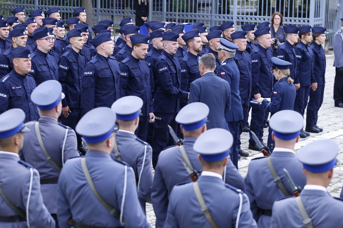 To już czwarty nabór do Policji Lubelskiej w tym roku. Łącznie przyjęto 179 nowych funkcjonariuszy.