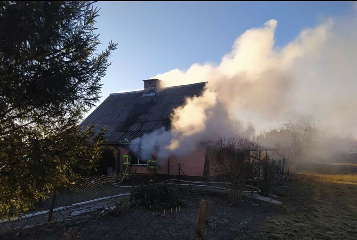 Machnów Nowy: Tragiczny pożar. Nie żyje 57-latek