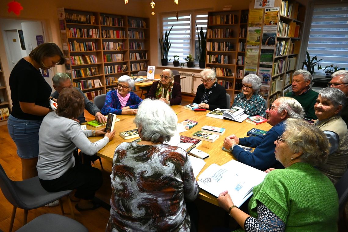 Noc Bibliotek dla Klubu Seniora Relaks