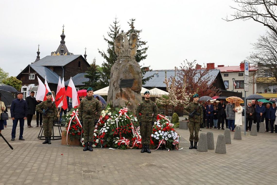 Tak w ubiegłym roku w Tomaszowie Lubelskim świętowano 232. rocznicę uchwalenia Konstytucji 3 Maja.