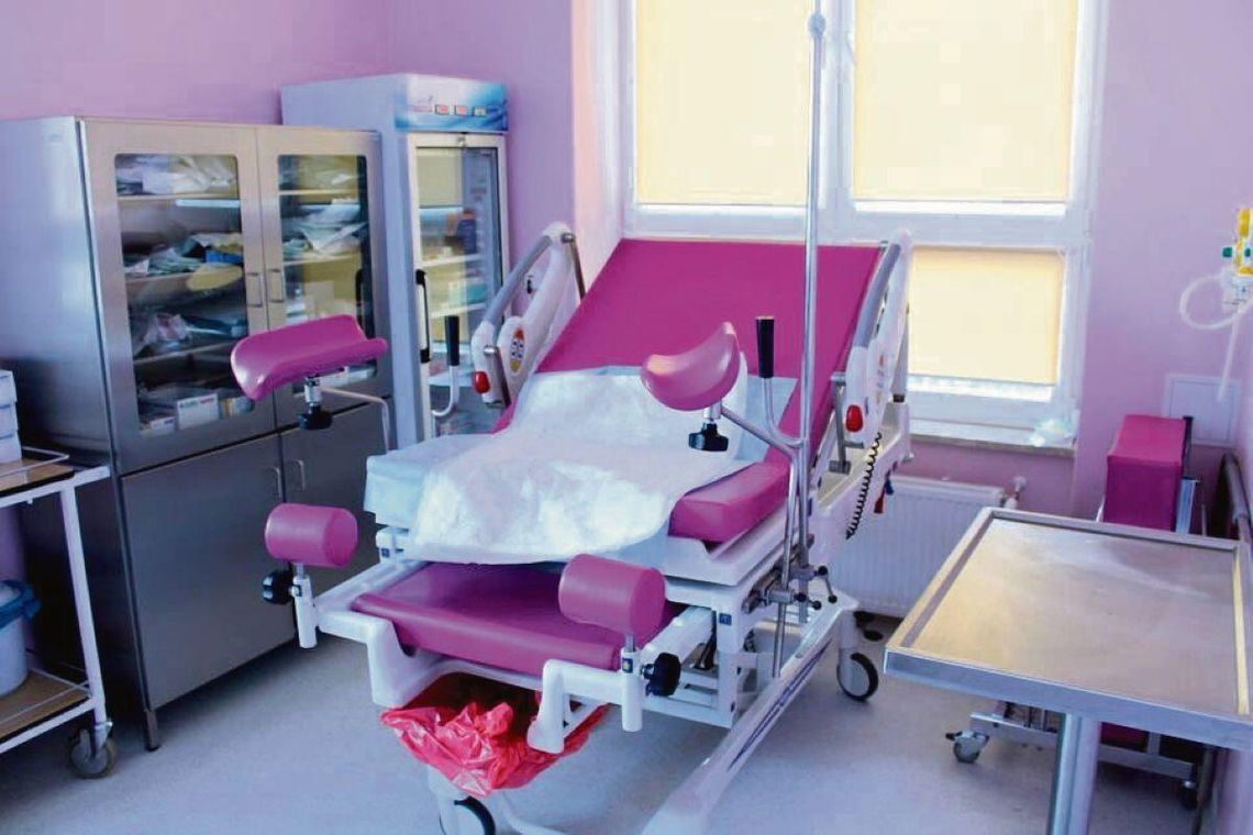 Sala porodowa w szpitalu w Hrubieszowie.