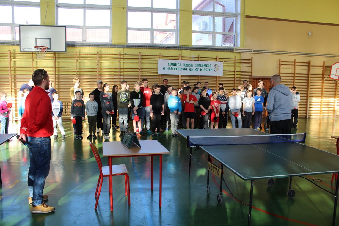 Miączyn: Walczyli przy tenisowych stołach o mistrzostwo gminy