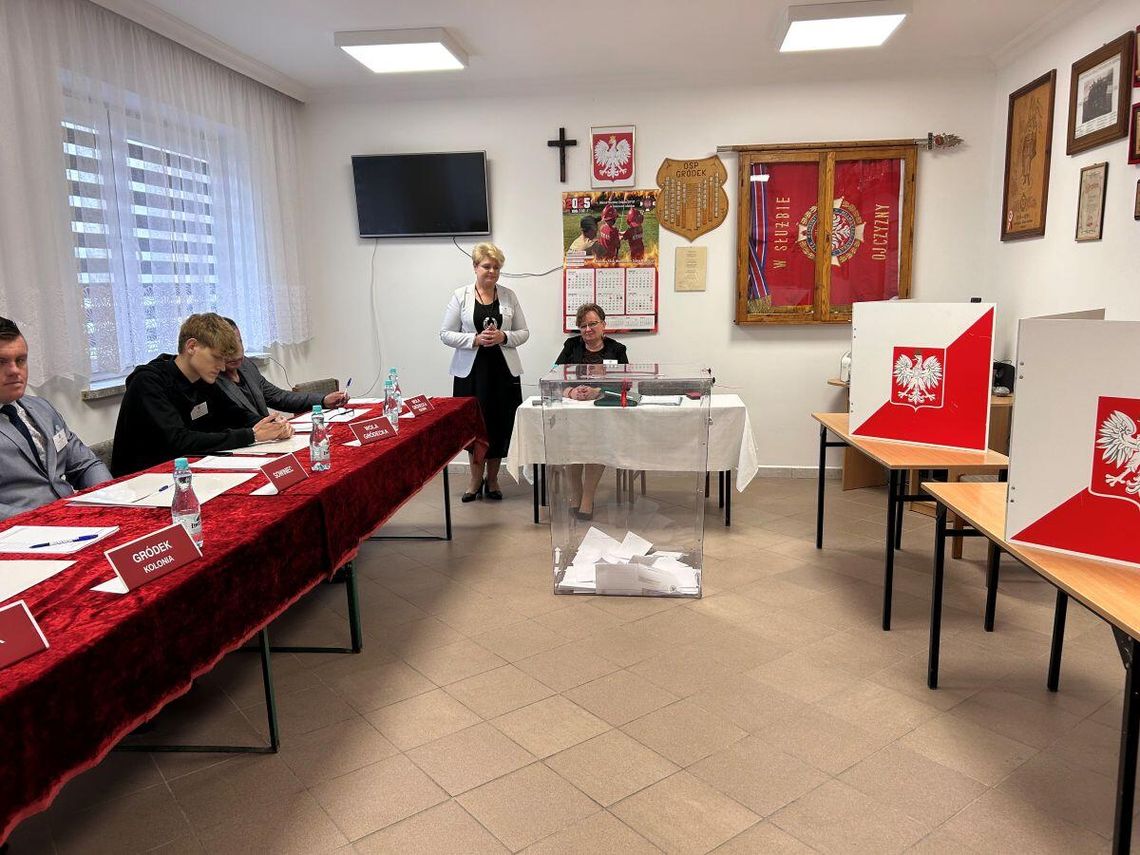 Łącznie w powiecie tomaszowskim na 13 kandydatów ubiegających się o urząd prezydenta wyborcy z powiatu tomaszowskiego oddali 37 389 głosów. Na zdjęciu lokal wyborczy w gminie Jarczów.