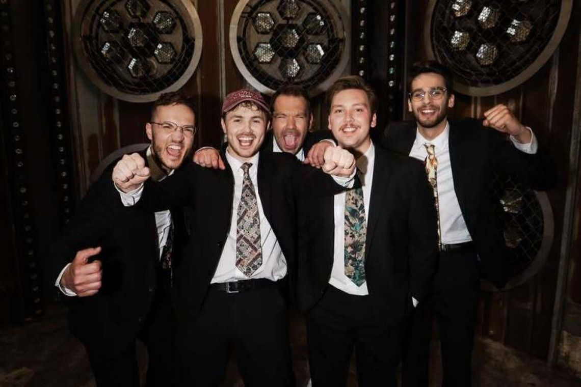 Zespół Kuba i Kuba (od lewej): Michał Greszta, Jakub Mieczaj, Remigiusz Orłowski, Jakub Frankowski, Michał Ligęza.