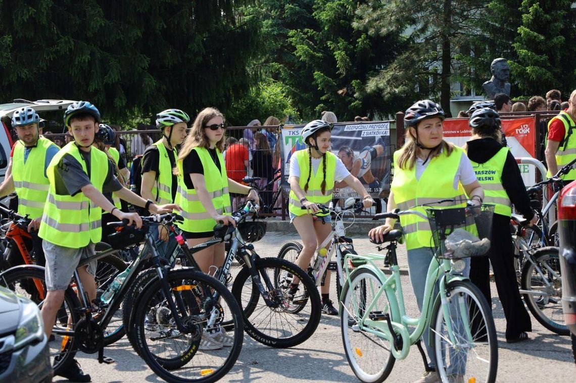 W środę, 4 czerwca 2025 roku, w Tomaszowie Lubelskim odbył się Miejski Dzień Roweru.