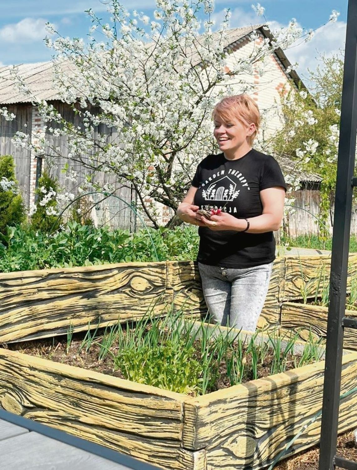 W ramach projektu „Praca w ogrodzie z naturą w zgodzie” pani Małgorzata z Nielisza organizuje warsztaty o ekologicznym ogrodnictwie.