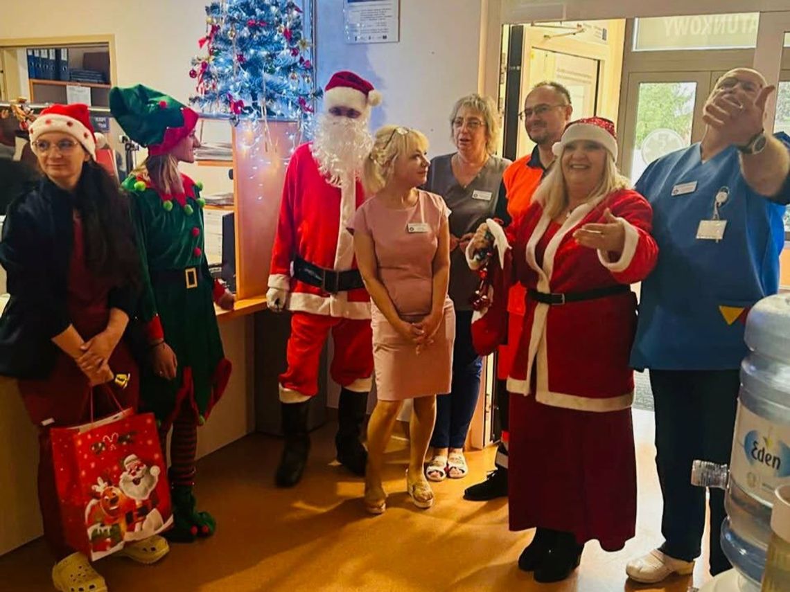 Mikołajki w tomaszowskim szpitalu.